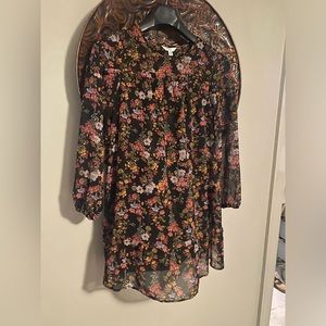 Time and Tru floral mini dress.  NWT